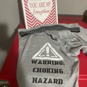 Valentine’s naughty Boxer briefs for men. Size M Gray.